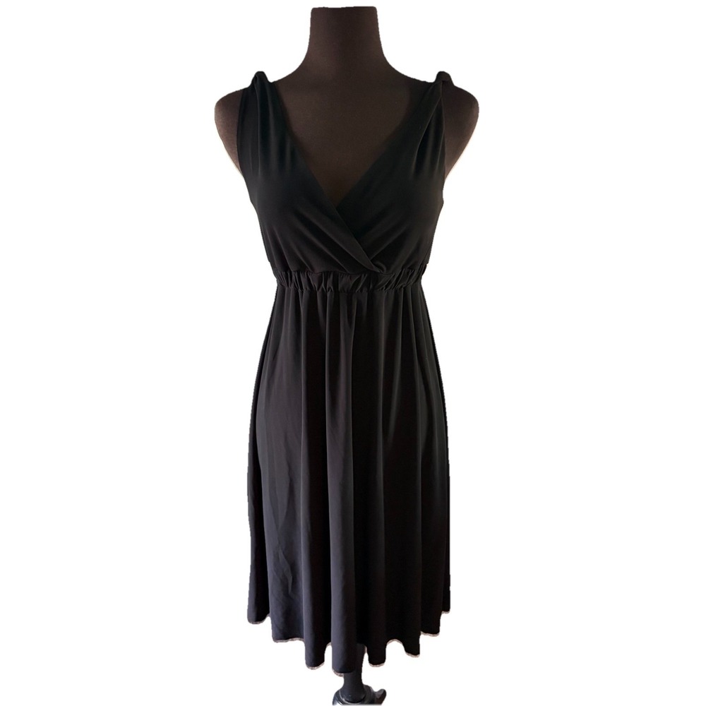 Metro 7 Empire Summer, Party Black‎ Dress Size M Braided Straps